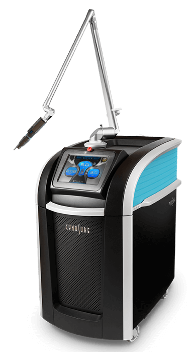 A pictur eof the PicoSure Tattoo Removal Laser Device